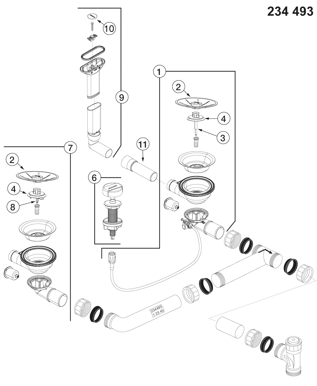 BLANCO Afløb InFino DELTA II 2x3,5'' MXI